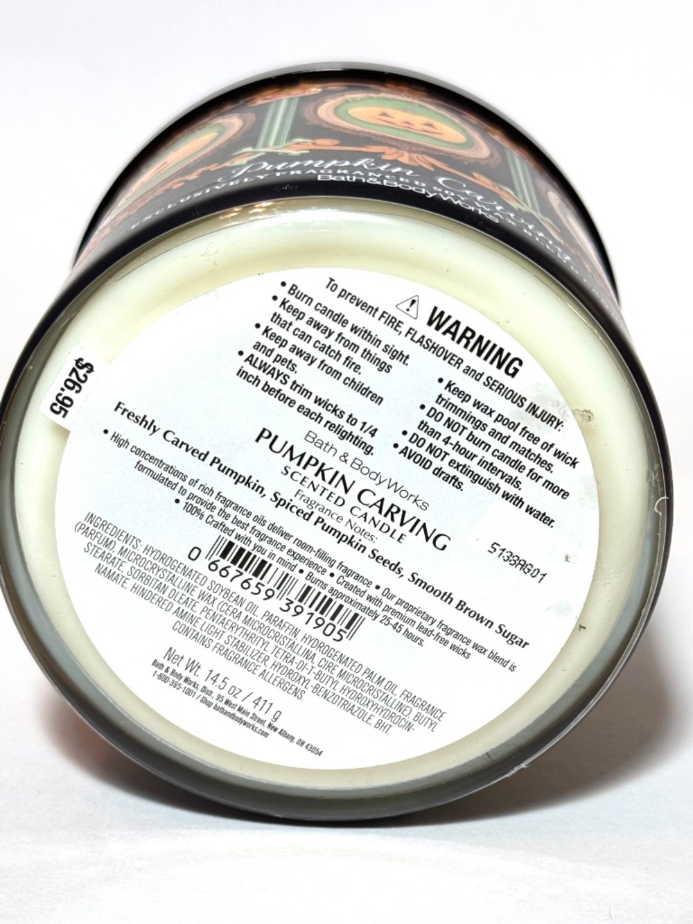 HALLOWEEN Collection BBW 3-Wick Candles - Picture 2 of 4